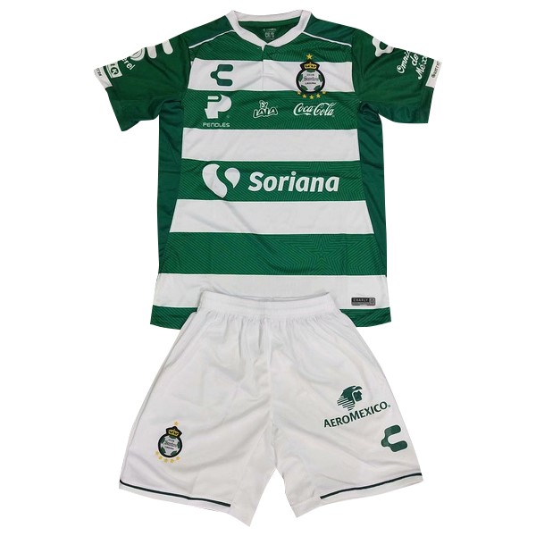 Camiseta Santos Laguna Primera equipo Niños 2018-19 Blanco